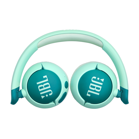 JBL Junior 320BT - Green - Wireless on-ear kids headphones - Top